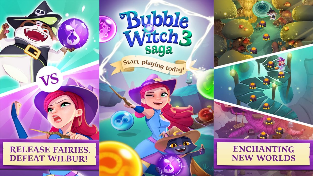 bubble witch saga 3 levels with ice bubbles